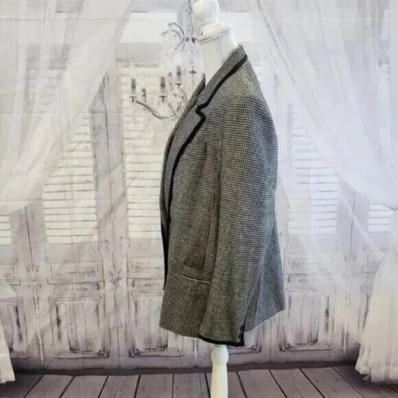 Giorgio Saint'Angelo Wool Houndstooth Blazer - Picture 2 of 4